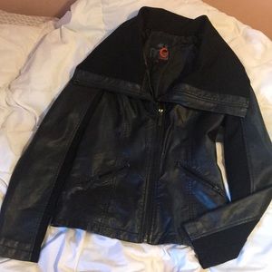 Leather jacket